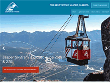 Tablet Screenshot of jasperskytram.com